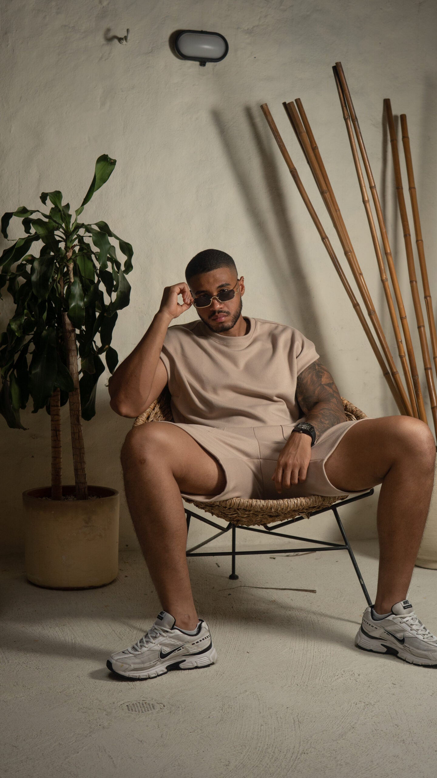 CONJUNTO TRAVIS SCOTT - M, CAMEL image