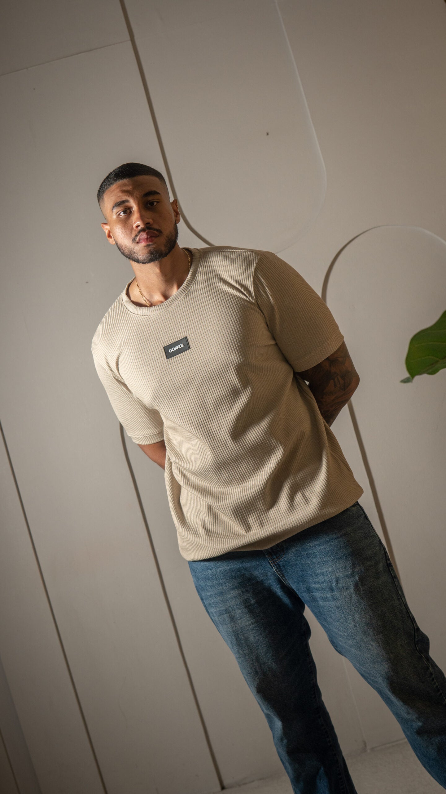 CAMISA DUBAY - L, CAMEL image